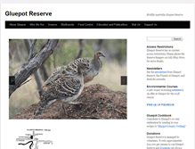 Tablet Screenshot of gluepot.org